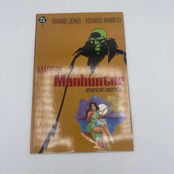 Martian Manhunter American Secrets #2 DC Graphic Novel 1992 Gerard Jones JLA - Picture 1 of 6